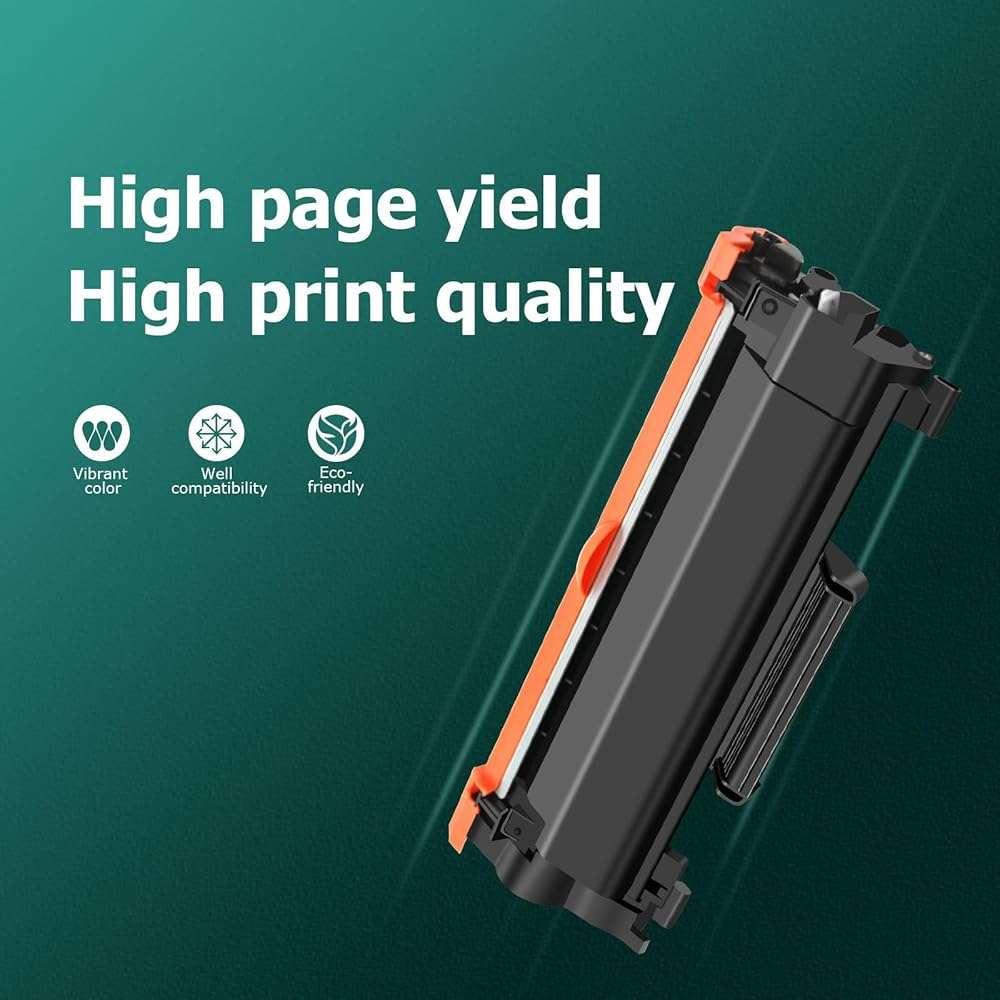 VAMTAY Remanufactured 2 Pack TN770 Toner Cartridges Replacement for TN 770 TN760 TN 760 High Yield MFC-L2710DW MFC-L2750DW XL HL-L2350DW HL-L2395DW DCP-L2550DW Printer - Image 4
