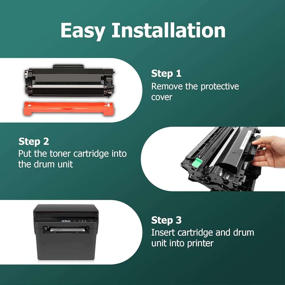 VAMTAY Remanufactured 2 Pack TN770 Toner Cartridges Replacement for TN 770 TN760 TN 760 High Yield MFC-L2710DW MFC-L2750DW XL HL-L2350DW HL-L2395DW DCP-L2550DW Printer - Image 5