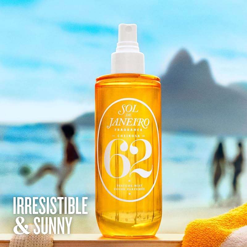 Sol de Janeiro Purse Essentials Travel Size Bundle | Brazilian Kiss Lip Butter, Brazilian Touch Hand Cream and Cheirosa 62 Perfume Mist 3.0 fl oz. | Amazon Exclusive - Image 2