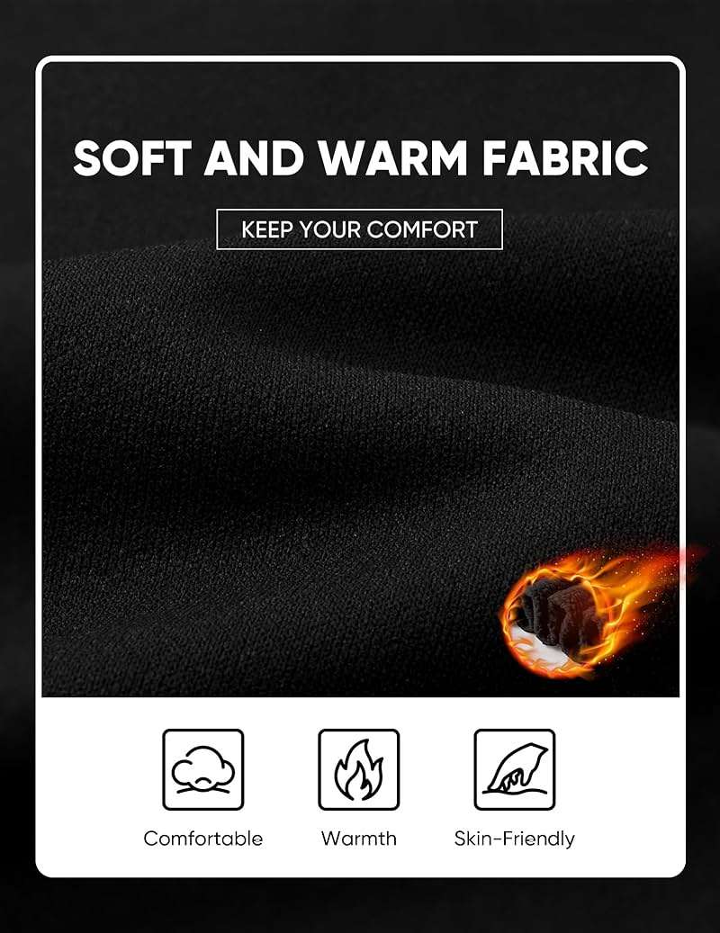 JMIERR Mens Full Zip Hooded Fleece Drawstring Hoodies Pullover Sweatshirts Casual Long Sleeve Shirts - Image 5