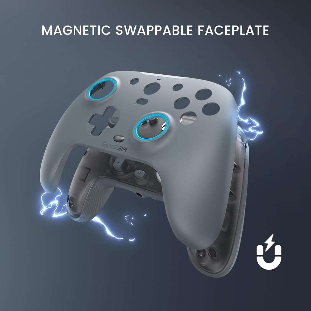 GameSir G7 SE Wired Controller for Xbox Series X|S, Xbox One & Windows 10/11, Plug and Play Gaming Gamepad with Hall Effect Joysticks/Hall Trigger, 3.5mm Audio Jack-Gray - Image 5