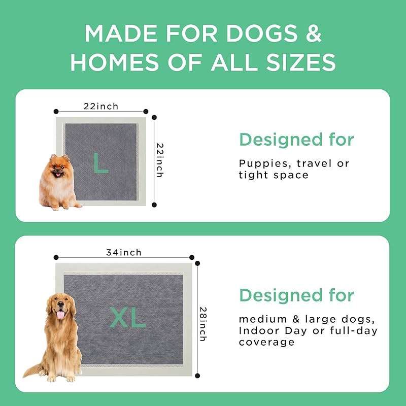 Bedsure Dog Pee Pads Extra Large, 28" x 34" Puppy Pads 52 Count, Super Absorbent & Leak Proof, XL Training Pads Quick Dry Disposable Potty Pad with Odor-Control Activated Carbon & ECO Green Material - Image 8