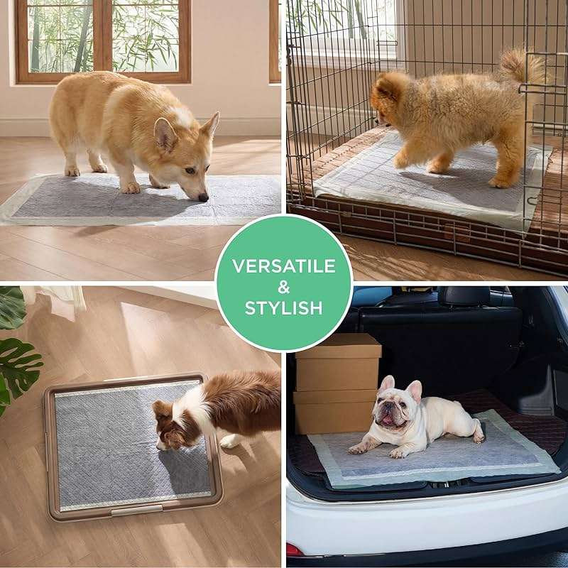 Bedsure Dog Pee Pads Extra Large, 28" x 34" Puppy Pads 52 Count, Super Absorbent & Leak Proof, XL Training Pads Quick Dry Disposable Potty Pad with Odor-Control Activated Carbon & ECO Green Material - Image 9