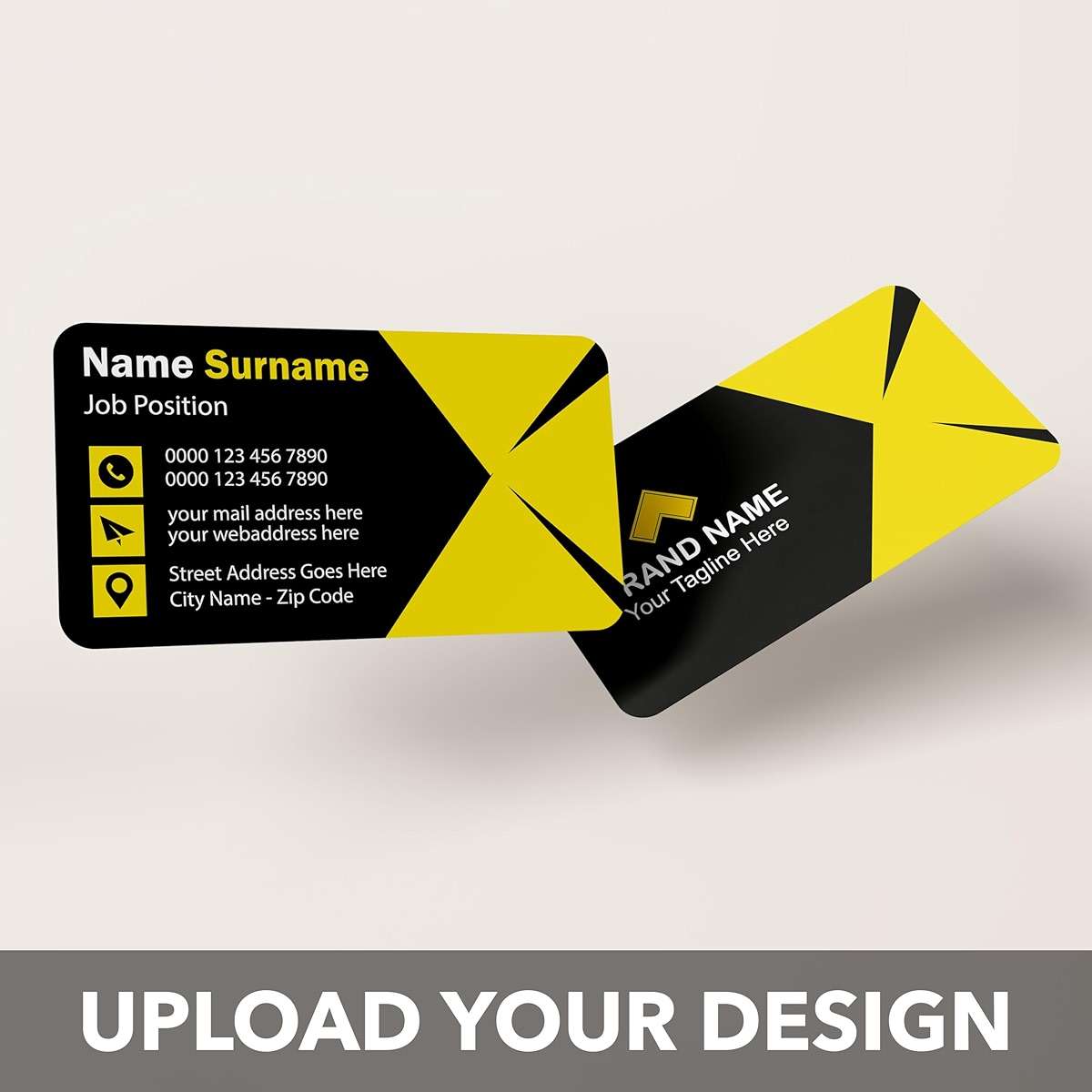 Custom Business Cards with Rounded Corners - 16pt Cardstock - Made in the USA (50 to 10,000 Cards) - Image 2