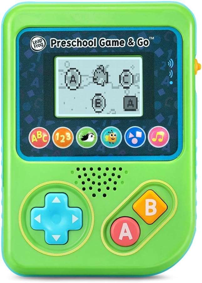 LeapFrog Preschool Game and Go Handheld Video Game Toy, Green - Image 11