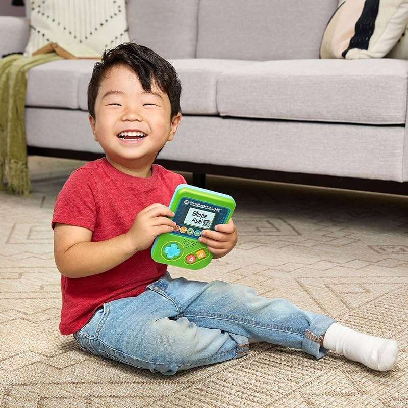 LeapFrog Preschool Game and Go Handheld Video Game Toy, Green - Image 5