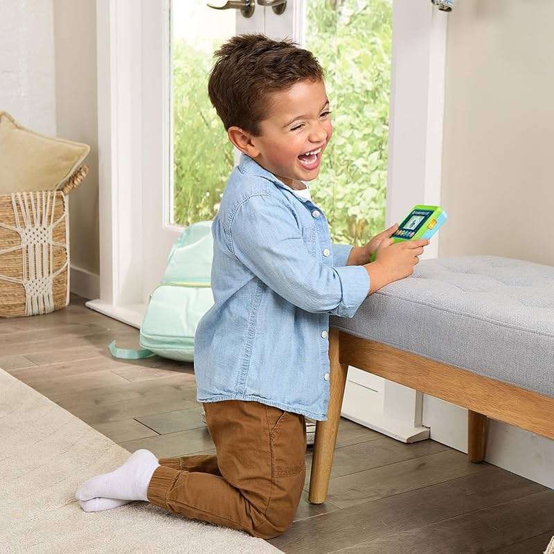 LeapFrog Preschool Game and Go Handheld Video Game Toy, Green - Image 6
