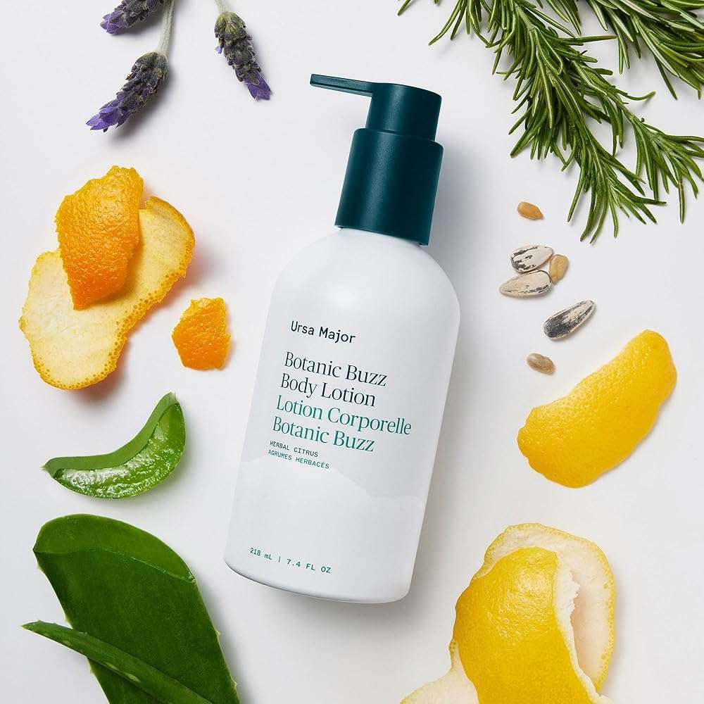 Ursa Major Botanic Buzz Body Lotion | Natural, Vegan and Cruelty-Free | Moisturizes, Soothes and Hydrates Skin | Formulated for Men & Women | 7.37 ounces - Image 4
