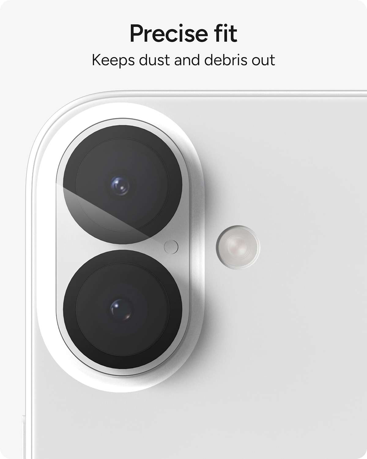 ZAGG Glass+ Screen & Camera Lens Protection for iPhone 17 - Impact & Shatter Protection, Full Coverage Scratch & Smudge-Resistant Tempered Glass, Anti-Reflective Camera Lens Protector - Image 9