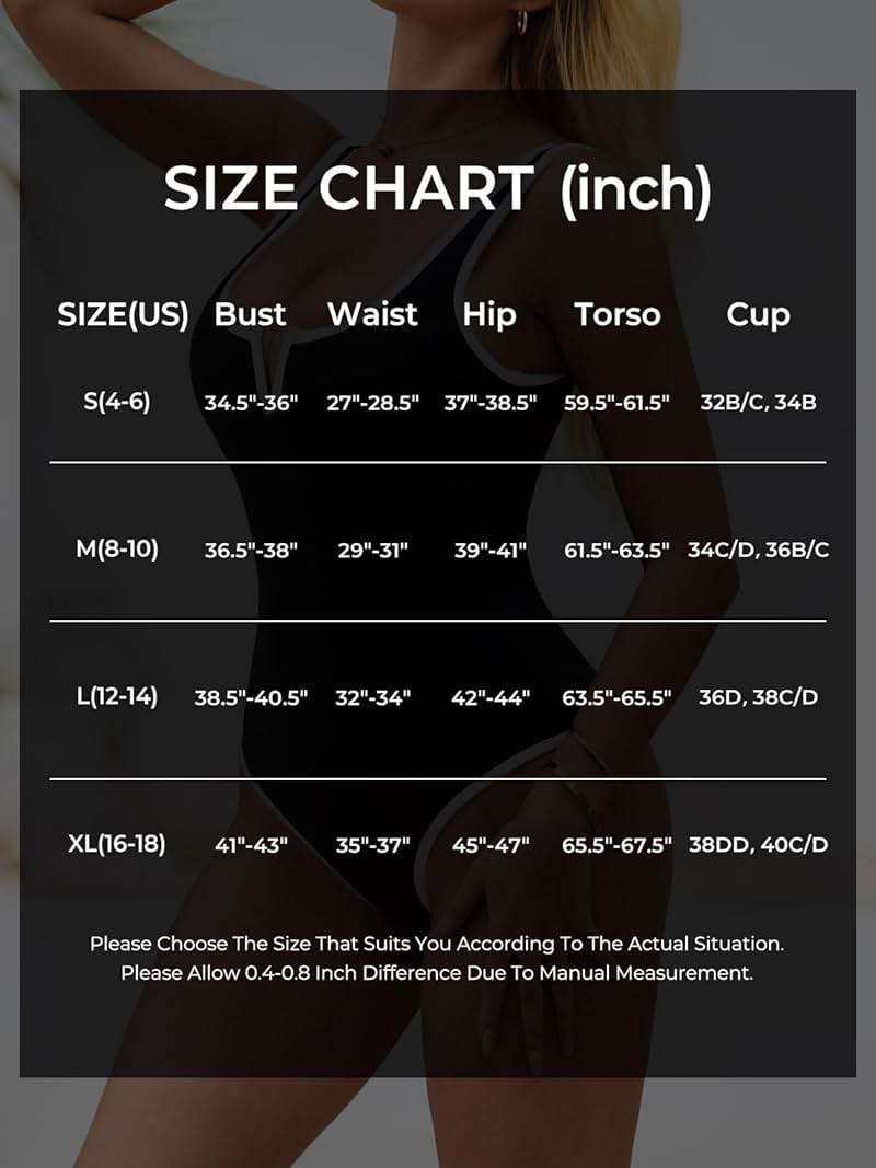 SUUKSESS Women Sexy Tummy Control One Piece Swimsuits High Cut Bathing Suit 2026 - Image 6