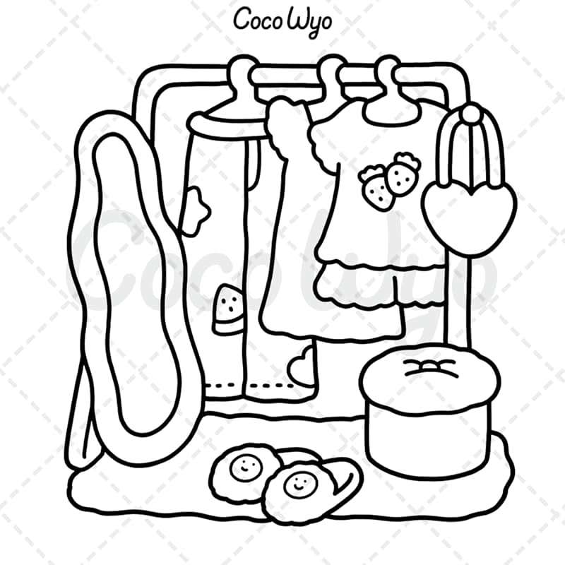 Self-Care: Relaxing Coloring Book for Girls and Adults with Cute and Easy Illustrations - Image 6
