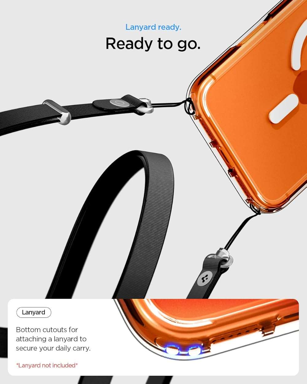 Spigen for iPhone 17 Pro Max Case, Ultra Hybrid MagFit [TPU Covered Camera Control] [Anti-Yellowing] [Compatible with Magsafe] - Clear - Image 9