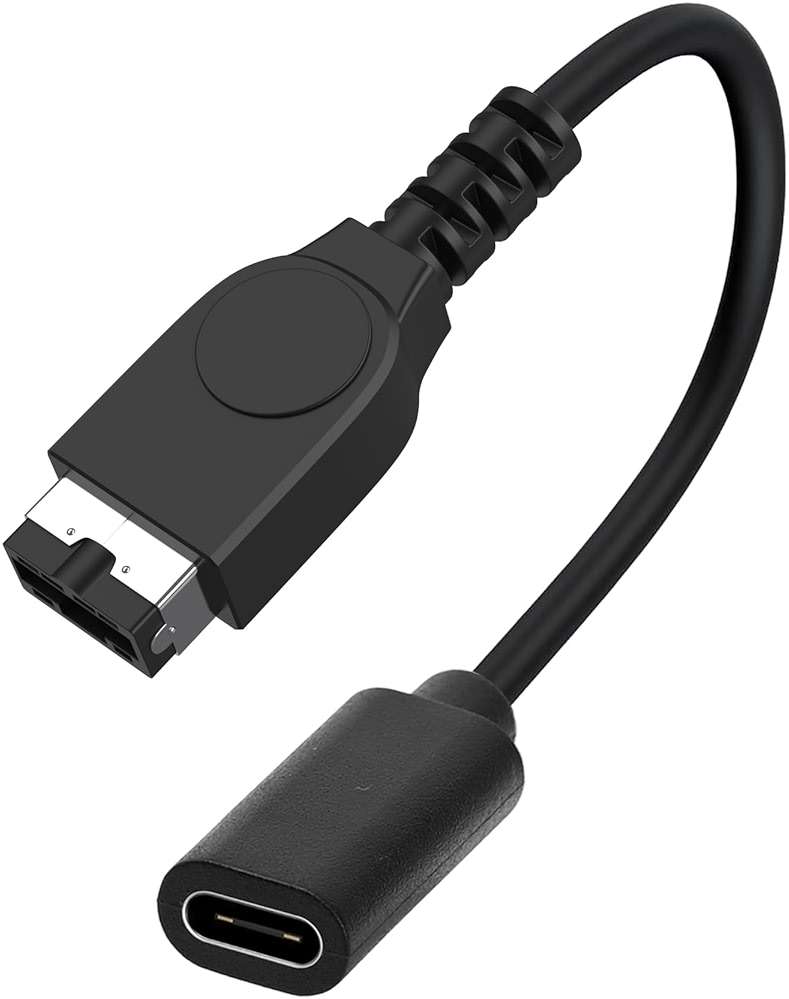 USB-C for Gameboy Advance SP Charger, USB Type C Adapter for Nintendo DS and Game Boy Advance GBA SP Consoles Charging Cable - Image 1