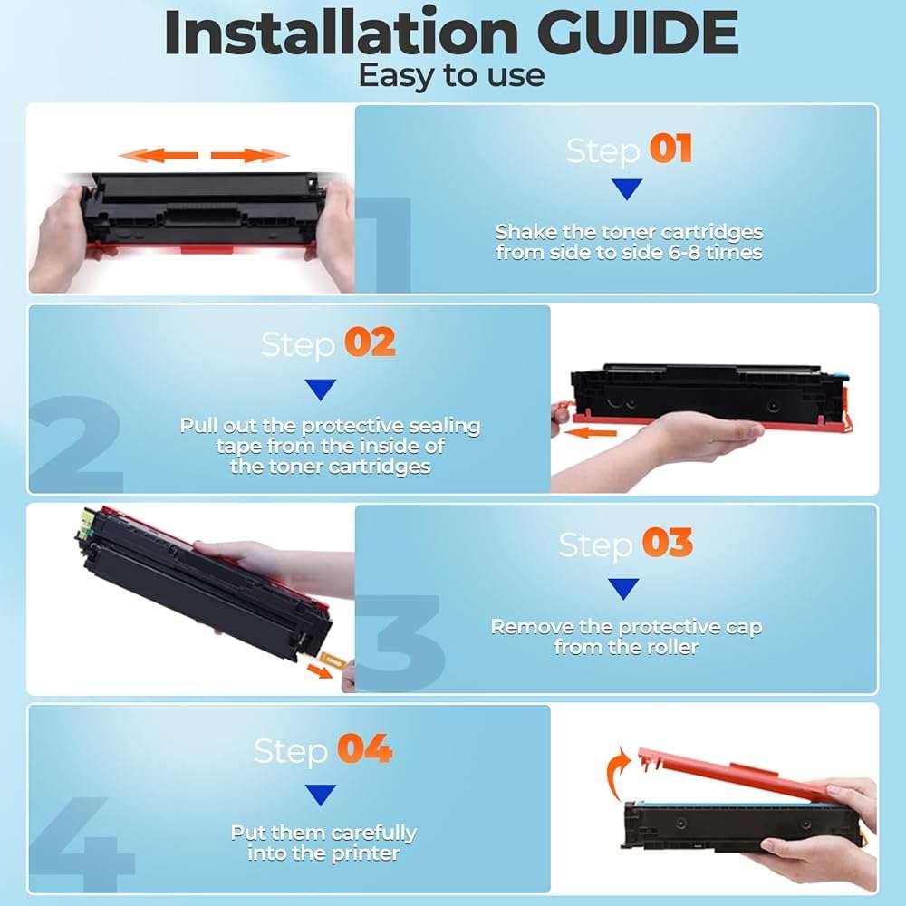 CF258A 58A Toner Cartridges Black (2-pack) for HP 58A 58X CF258X, Laser Jet M404dn M428fdw Toner Cartridges, CF258 for Laser Jet Enterprise M404dn M404dw M404n M428dw M428fdn MFP M304 M406dn M430f - Image 6