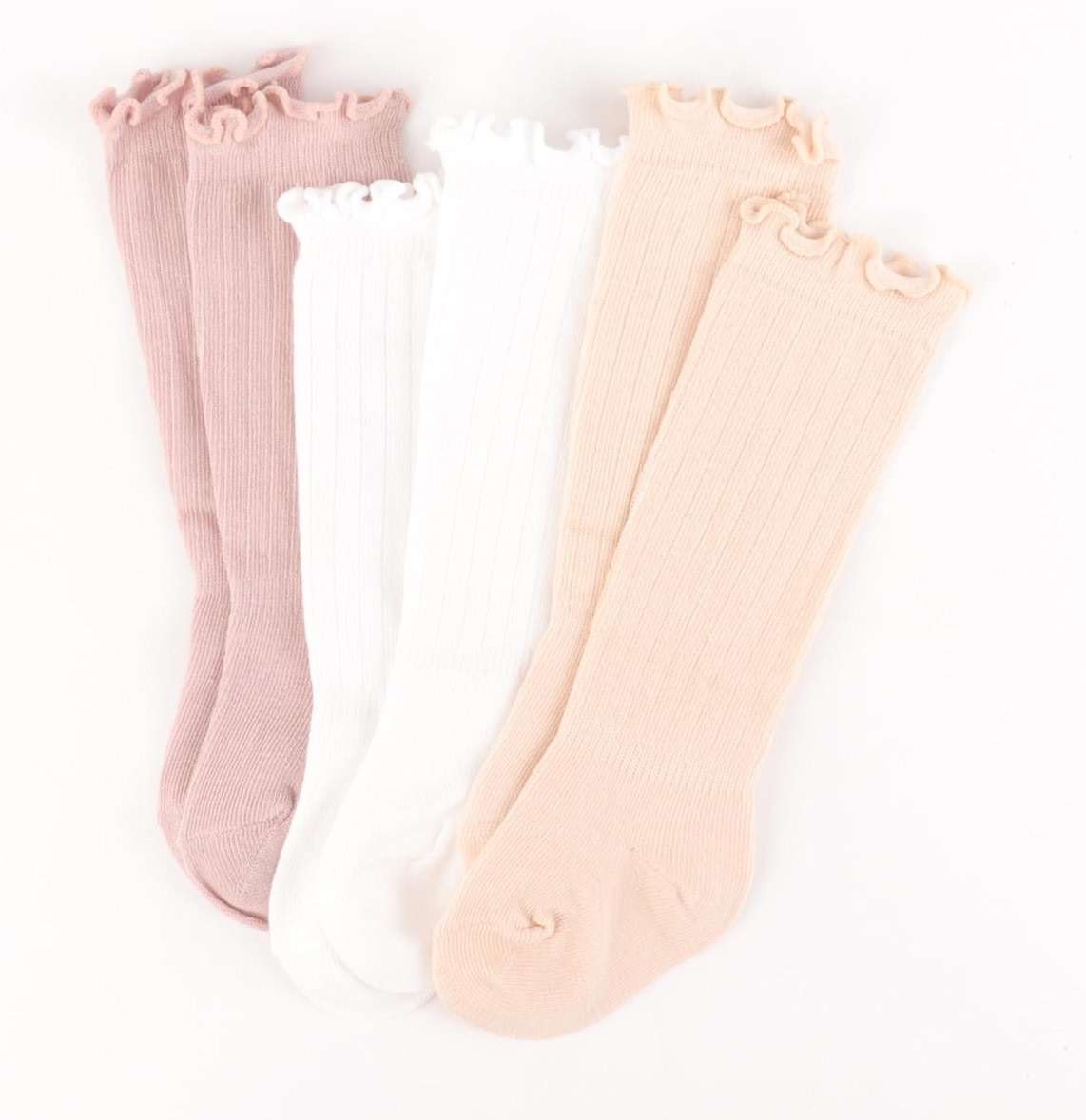AQOKKA Baby Knee High Socks Kids Tube Long Boot Cotton Knit Stocking Infant Toddler Dress Socks for Boy Girl - Image 2