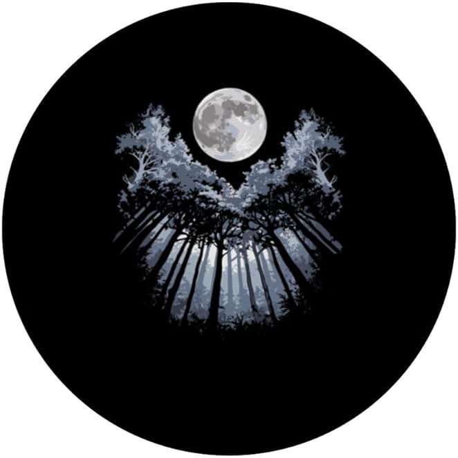 Hang Glider Over Forest Scenic Nature Art PopSockets Adhesive PopGrip - Image 3
