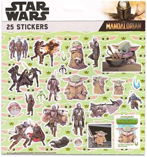 STAR WARS Baby Yoda Backpack and Lunch Box Set - Bundle with 15" Grogu School Bag, Insulated Lunch Bag, Water Bottle, Stickers, More | Mandalorian School Backpack for Kids - Image 8