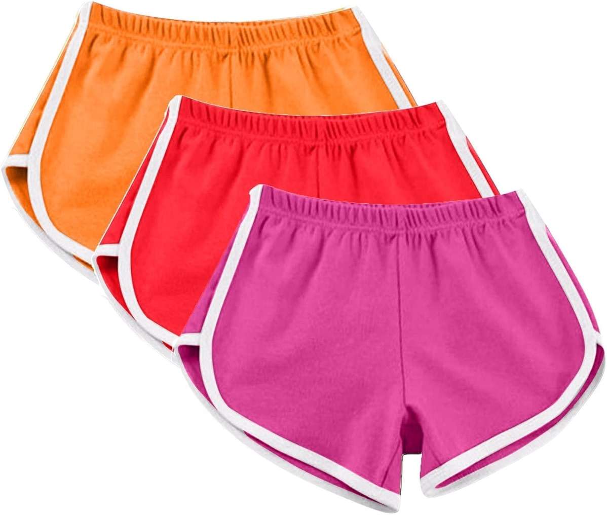 3 Pack Dolphin Shorts for Women Summer Athletic High Waisted Workout Gym Running Sports Lounge Yoga Comfy Shorts - Image 3
