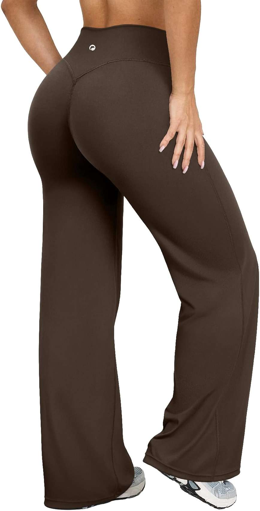 OQQ Yoga Pants Women High Waist Stretch Casual Soft Straight Leg Bottoms - Image 1