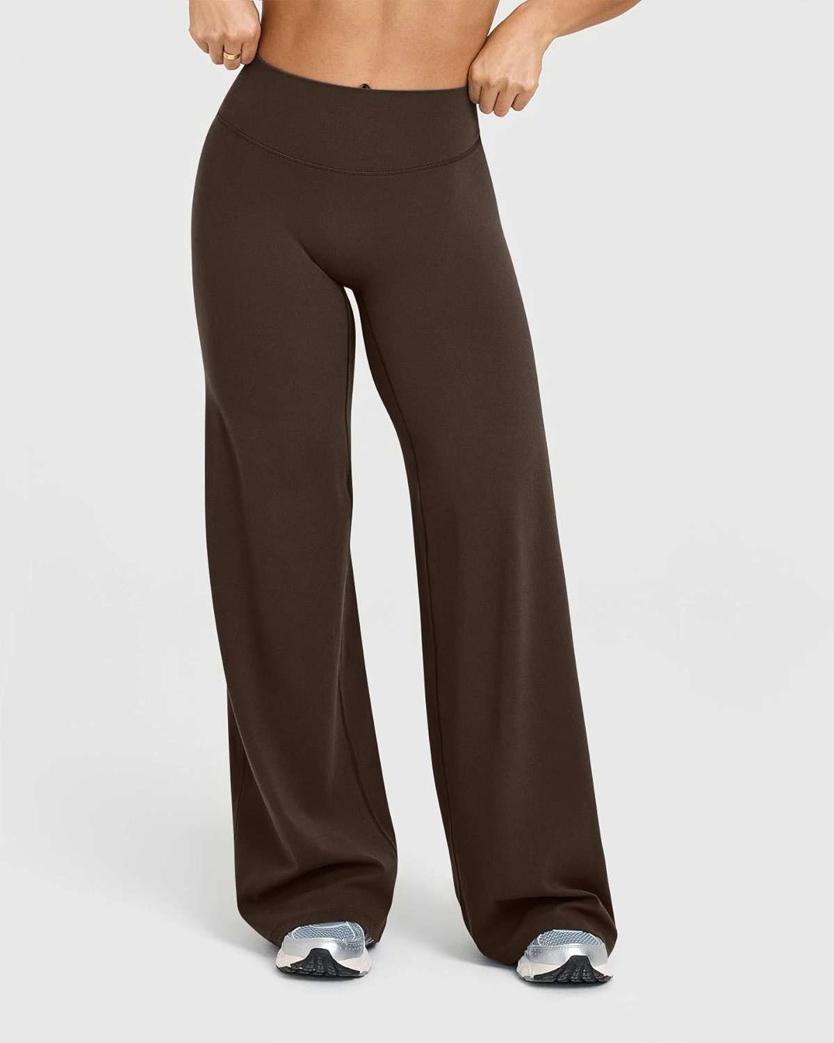 OQQ Yoga Pants Women High Waist Stretch Casual Soft Straight Leg Bottoms - Image 2