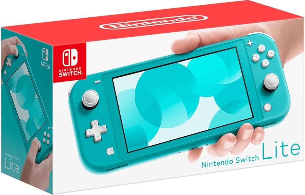 Nintendo Switch Lite Console – (Japanese Version) | Handheld Gaming System | Compact & Lightweight | Region-Free | Built-in Controls | Great for Travel & Kids | Japanese Packaging (Turquiose) - Image 1