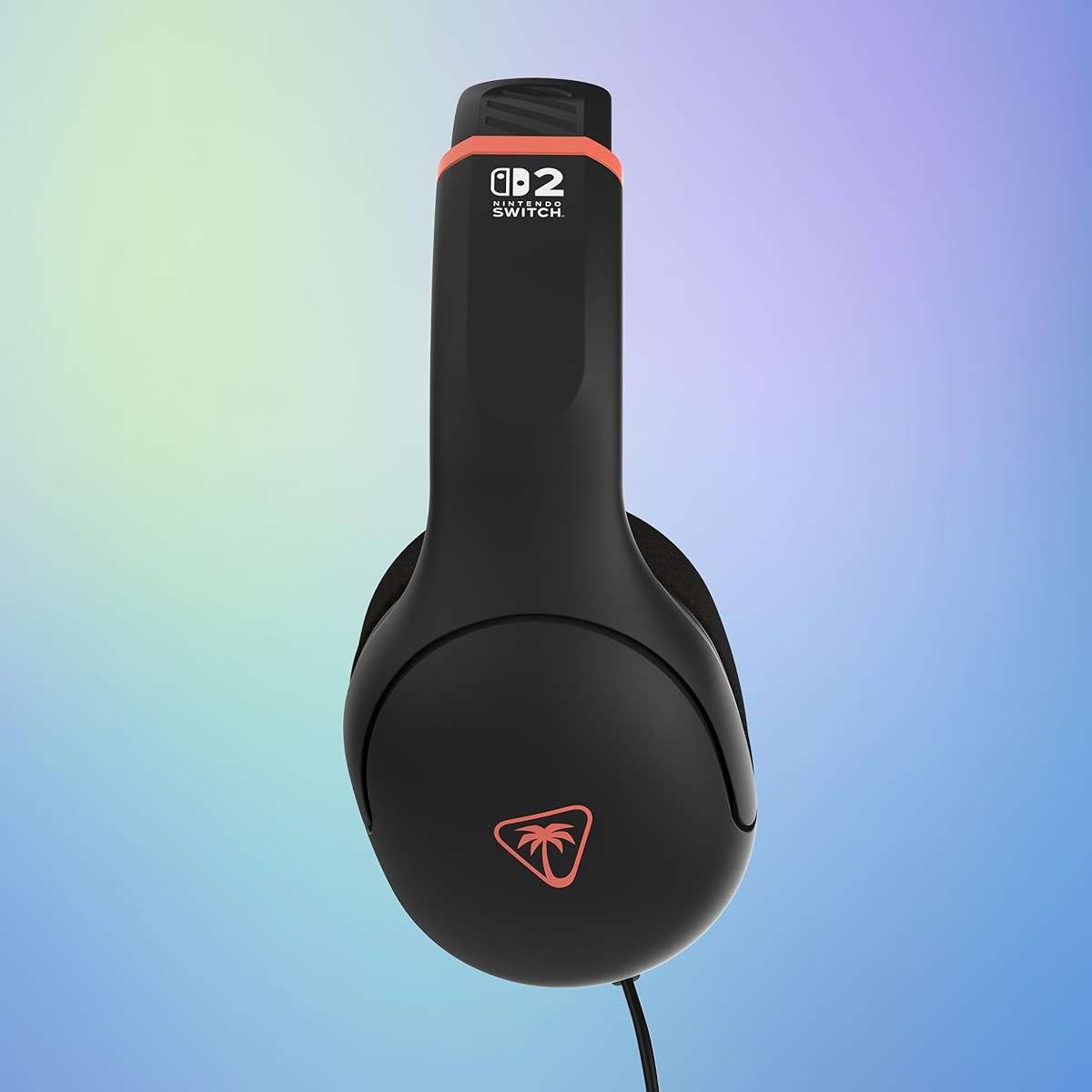 Turtle Beach Airlite Fit Wired Gaming Headset – Officially Licensed for Nintendo Switch 2, Nintendo Switch, Durable, Lightweight, Charcoal Blue/Red - Image 10