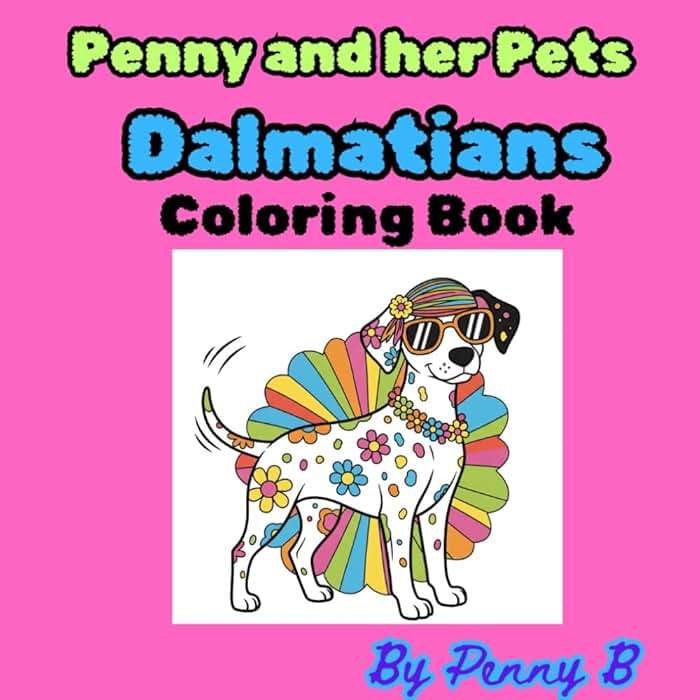 Penny and her Pets: Dalmatians Coloring Book (Penny and her Pets: Dogs) - Image 1
