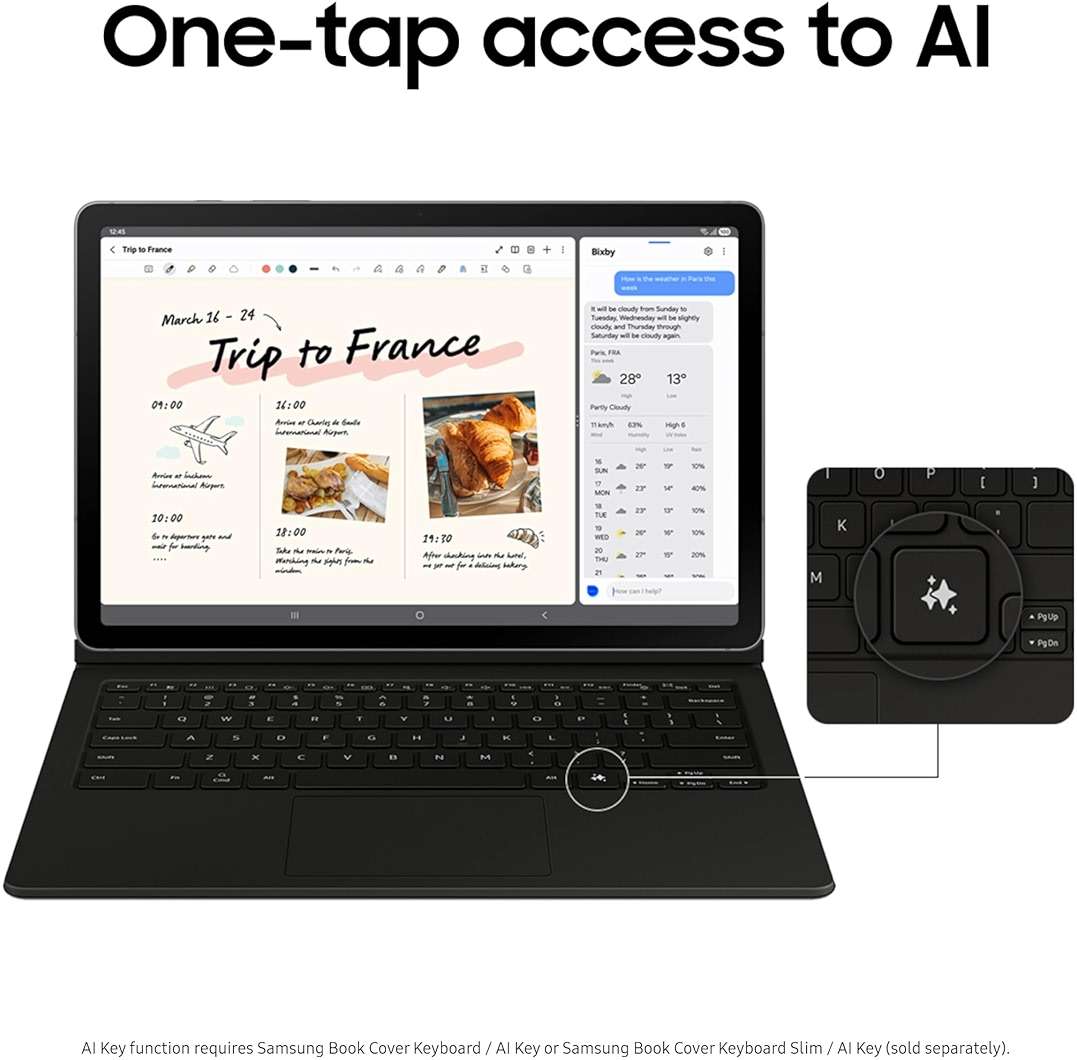 Samsung Galaxy Tab S10 Lite, 6GB RAM, 128GB, 2TB Expand, Long Battery Life, 10.9” LCD, S Pen for Note-Taking, Exynos 1380, Circle to Search, AI Tools, Gray - Image 5