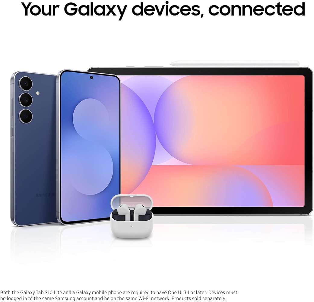 Samsung Galaxy Tab S10 Lite, 6GB RAM, 128GB, 2TB Expand, Long Battery Life, 10.9” LCD, S Pen for Note-Taking, Exynos 1380, Circle to Search, AI Tools, Gray - Image 9