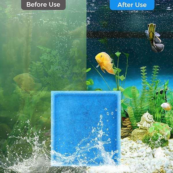 Qwakay Aquarium Filter Replacement Cartridge - 10 Pack Rite Size C Fish Tank Cartridges Compatiable with Marineland Penguin PRO Power Filters 275/375 & Original Penguin Power Filters 200/350 - Image 5