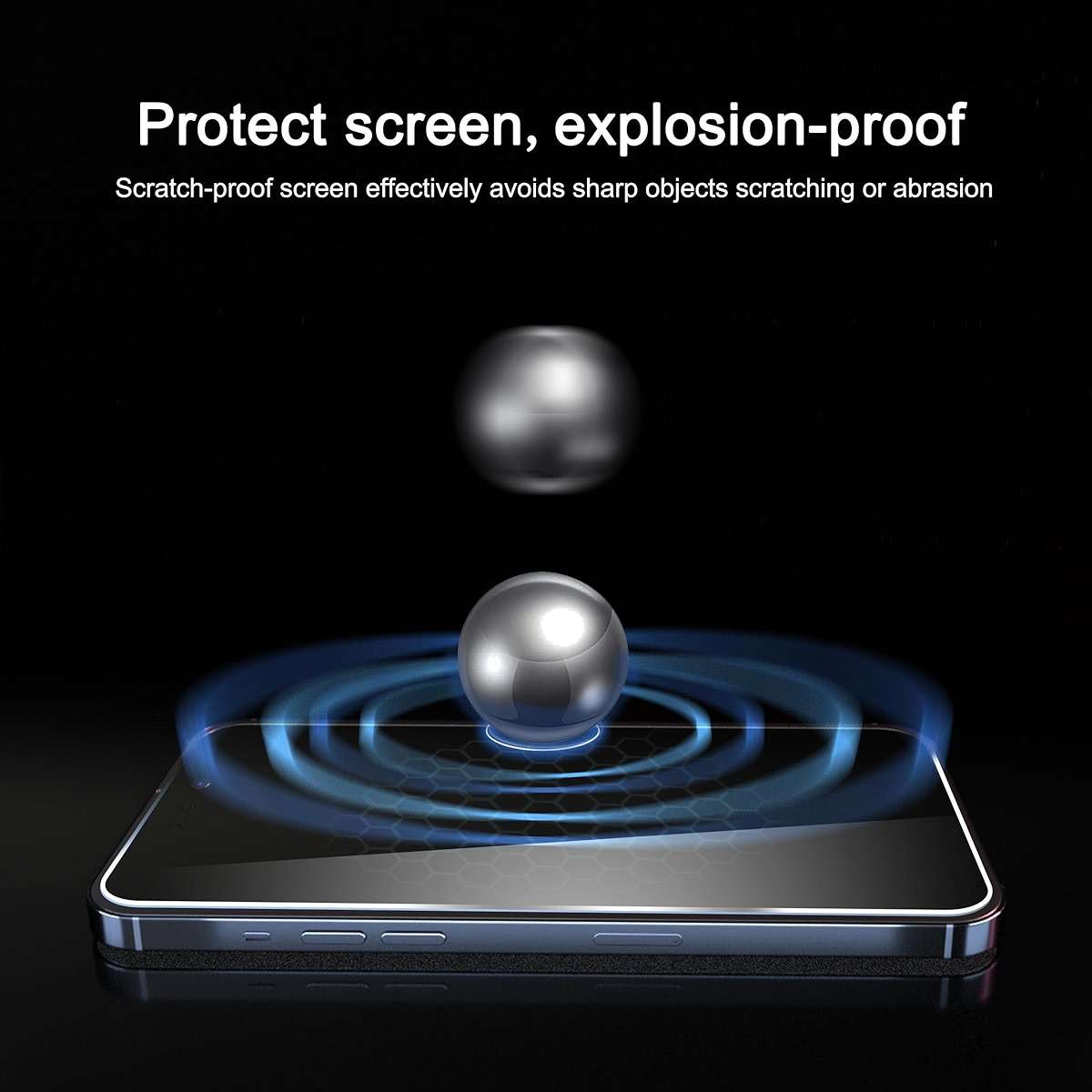 Ailun 3 Pack Privacy Screen Protector for iPhone 17 / iPhone 16 Pro [6.3 inch] with installation frame, Anti Spy Private Tempered Glass Case Friendly [Not for iPhone 17 Pro/17 Pro Max/iPhone Air] - Image 5