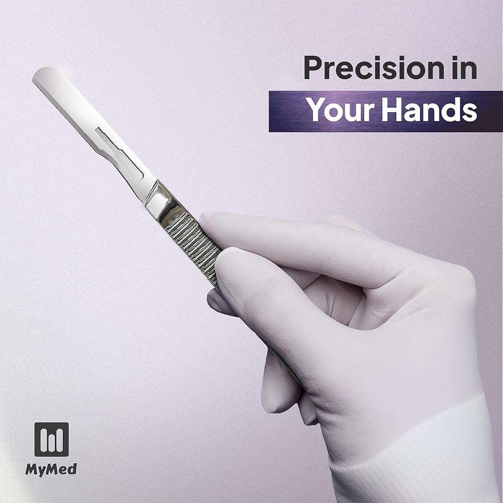 MyMed Disposable 14R Dermaplane Scalpels, Dermaplaning Razors - Pack of 20 Dermaplane Razor for Women Face, Women's Disposable Shaving Razors - Image 6