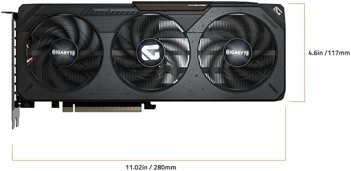GIGABYTE GeForce RTX 5050 Gaming OC 8G Graphics Card, 8GB 128-bit GDDR6, PCIe 5.0, WINDFORCE Cooling System, GV-N5050GAMING OC-8GD Video Card - Image 6