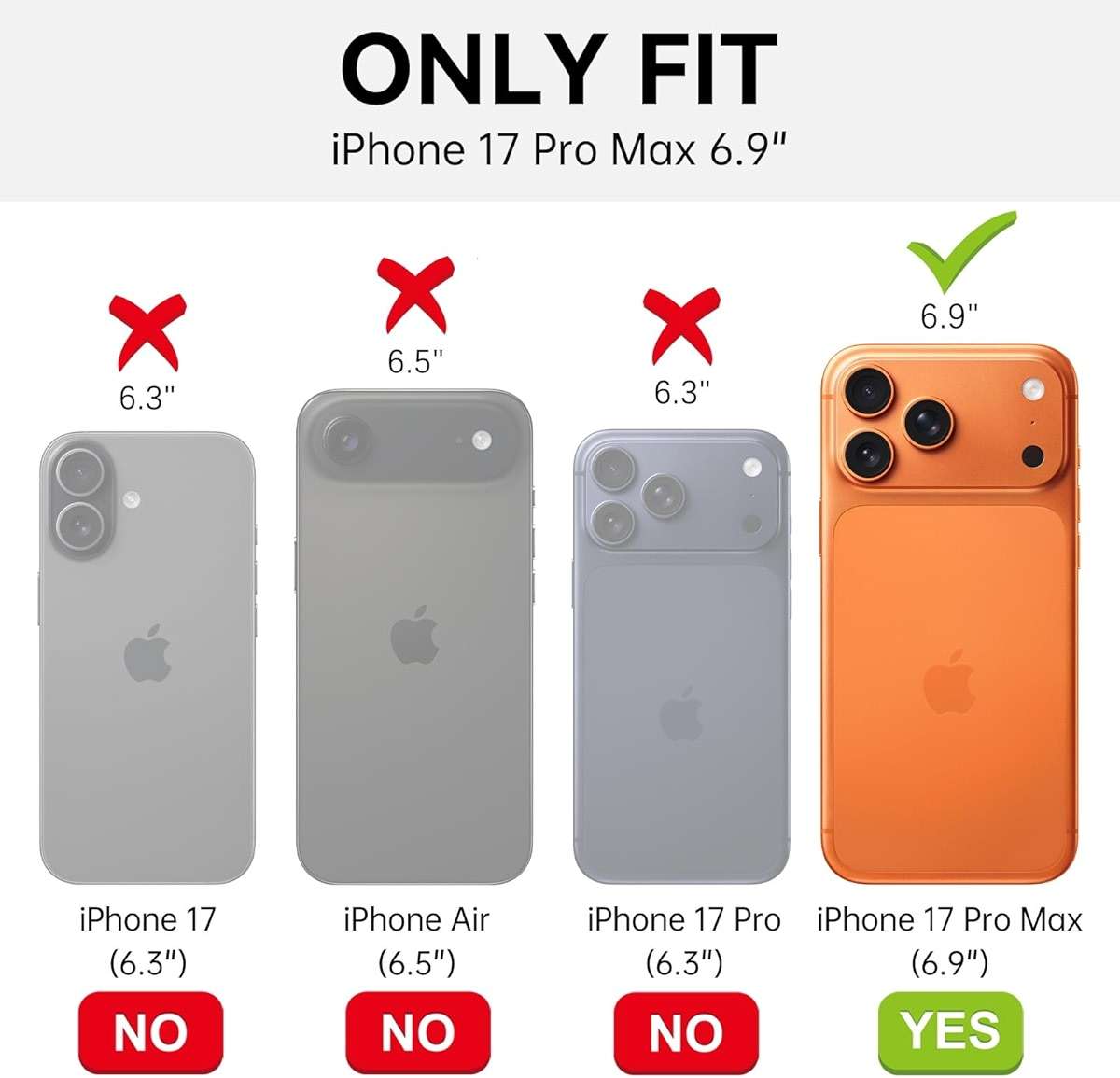 Telaso Case for iPhone 17 Pro Max, Liquid Silicone Soft Gel Rubber iPhone 17 Pro Max Phone Case Slim Thin Phone Case with Microfiber Lining Protective Phone Cases Cover for Men Women, Light Blue - Image 2