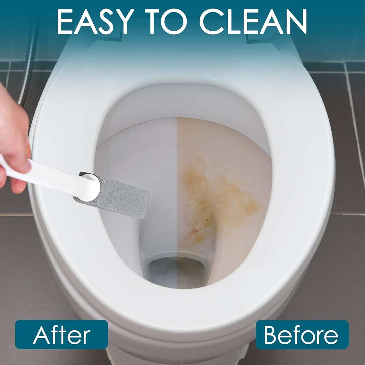20 Pack Pumice Stone Toilet Bowl Cleaner Pumice Stone with Handle for Toilet Cleaning, Remove Limescale, Rust, Cleaning Supplies for Toilet, Pool, Bathroom, Sink - Image 4