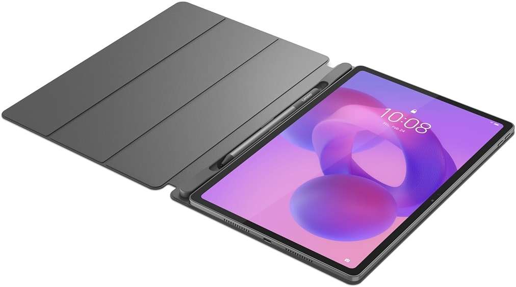 Lenovo Idea Tab Plus - Lightweight Tablet - 12.1″ 2.5K IPS Touchscreen Display - 90Hz - MediaTek Dimensity 6400-8GB Memory - 128GB Storage - Integrated Arm Mali-G57 MC2 - Lenovo Tab Pen & Folio Case - Image 2