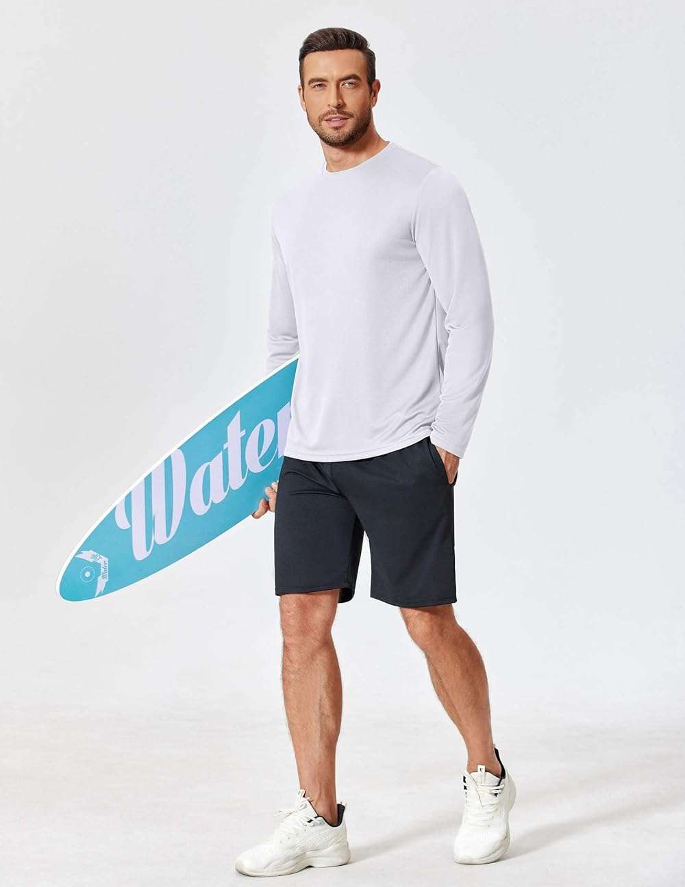 COOFANDY Long Sleeve Shirts for Men Moisture Wicking Activewear T-Shirts Workout Running Shirts - Image 6