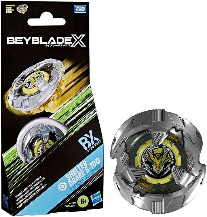 Beyblade X Shelter Drake 5-70O Booster Pack Set with Takara Tomy Stamina Type Top, Battling Tops Game Toys, Ages 8+ - Image 1