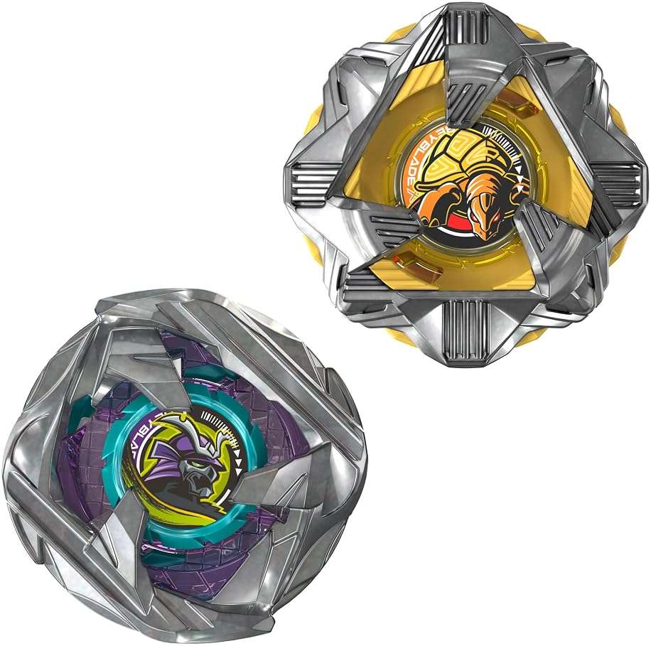 Beyblade X Calibur Samurai 6-70M BX & Obsidian Shell 3-85S BX Takara Tomy Dual Pack Set with 2 Right-Spinning Tops, Battling Tops Game Toys, Ages 8+ - Image 3