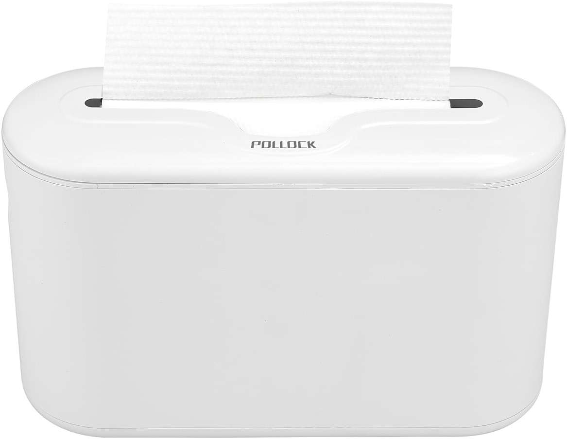 Paper Towel Holder Countertop, Commercial Paper Towel Dispenser, Multifold Trifold Z-Fold Paper Towel Dispenser, Hand Towel Dispenser, Napkin Holder Dispenser for Home Kitchen Restaurant (White-M) - Image 8