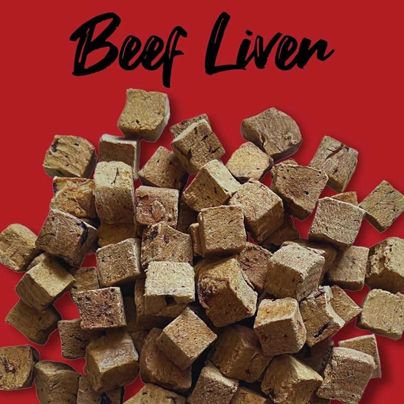PETS ON STRIKE Freeze Dried Beef Liver for Dogs & Cats (18oz) – Single Ingredient Dog Treats – USA Sourced & Made – High Protein, All Natural, Grain Free – Raw Freeze-Dried Training Treats - Image 7