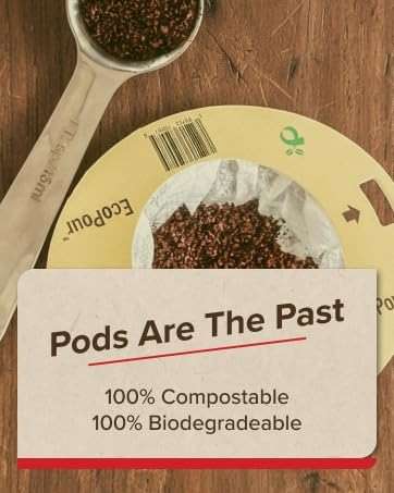 Coulée EcoPour Empty Coffee Filters, Compostable All Paper Single-Serve Pour Over Filters for Coffee or Tea, Portable & EcoFriendly, 50 Pack | camping-coffee-and-tea-pots - Image 5