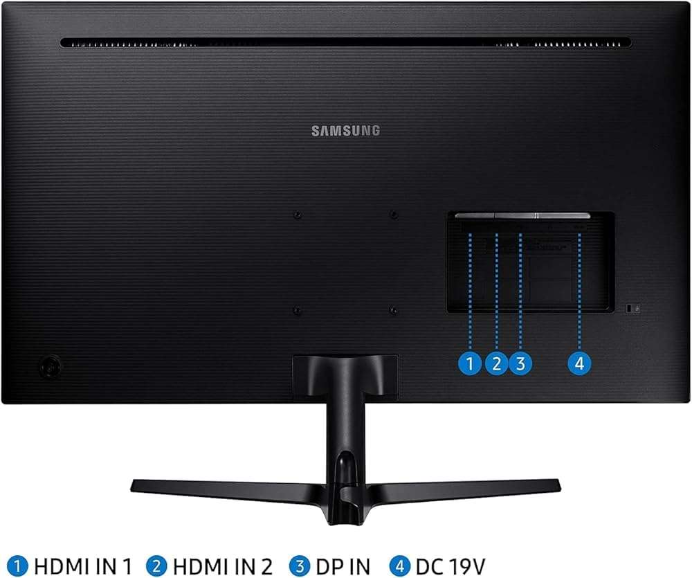 Samsung 32" 4K UHD (3840x2160) Computer Monitor, Eye Saver, AMD FreeSync for Gaming, HDMI, VA Panel, Display Port, Flicker Free Mode, Black - Image 7