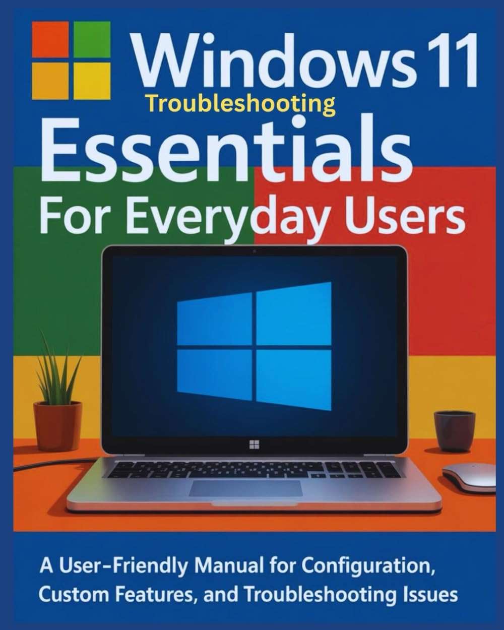 Windows 11 Troubleshooting Essentials for Everyday Users: A User-Friendly Manual for Configuration, Custom Features and Troubleshooting Issues - Image 1