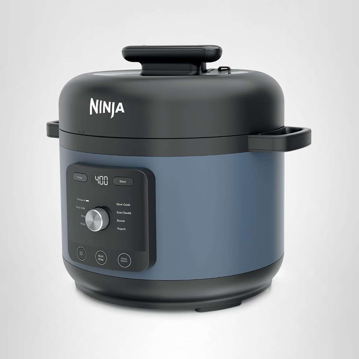 Ninja HyperHeat 9-in-1 Electric Pressure Cooker | 6.5 Qt Multi Cooker with Sear/Sauté, Slow Cooker, Rice Cooker, Sous Vide | 1200W | Fast Cooking, PFAS-Free Pot | Blue Macaron | PC201 - Image 13