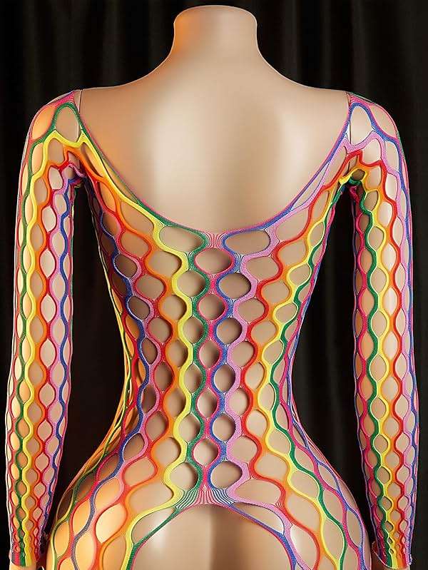 ADSEXY Sexy Lingerie For Women Sheer High Elasticity Bodystocking Bodysuit For Women One Size Fits 80-150lb - Image 6