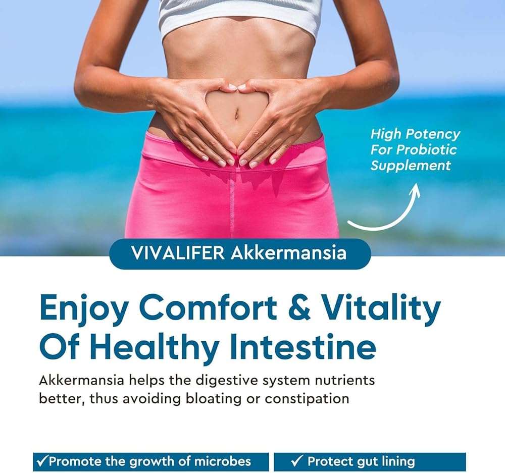 300 Billion AFU Akkermansia Probiotic Supplement - 120 Capsules 2 Month Supply Supports Digestive, Immune & Overall Health - Increases GLP-1 Production - for Men & Women - Image 3