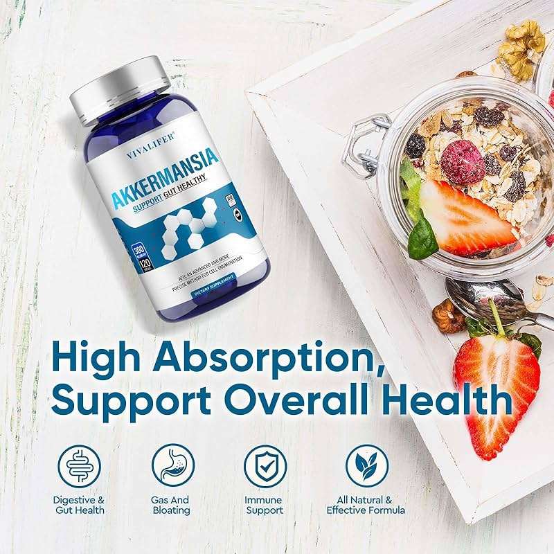 300 Billion AFU Akkermansia Probiotic Supplement - 120 Capsules 2 Month Supply Supports Digestive, Immune & Overall Health - Increases GLP-1 Production - for Men & Women - Image 7