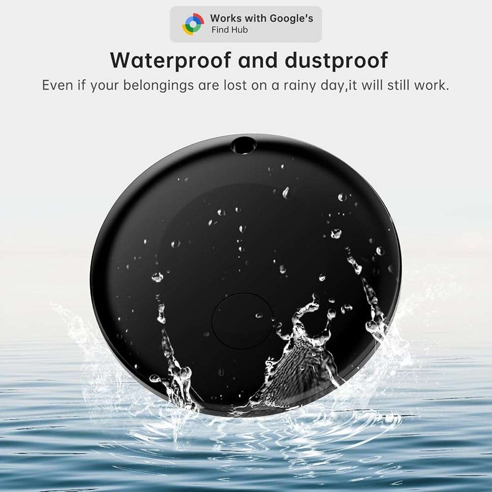 JNLIK Air Tracker Tag for Android(Android Only ) IP65 Waterproof Smart Tag & Item Finder | Ultra-Long Battery | Works with Google Find My Device | Find Keys/Wallet/Car (2026 new Model) - Image 5