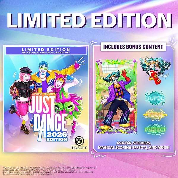 Just Dance 2026 Edition - Limited Edition, Nintendo Switch (Code in Box) - Image 8